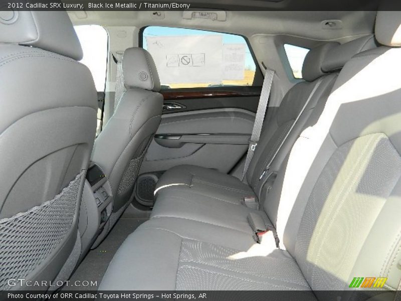 Black Ice Metallic / Titanium/Ebony 2012 Cadillac SRX Luxury