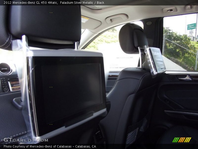 Paladium Silver Metallic / Black 2012 Mercedes-Benz GL 450 4Matic