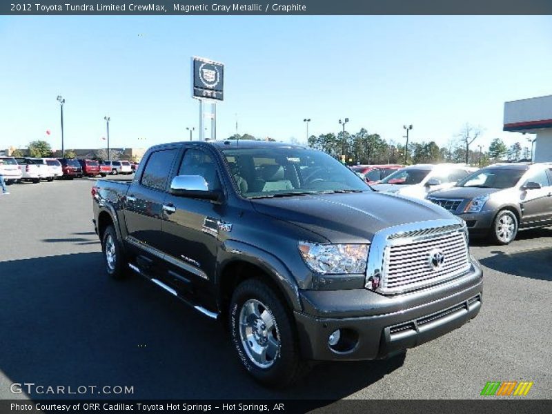 Magnetic Gray Metallic / Graphite 2012 Toyota Tundra Limited CrewMax