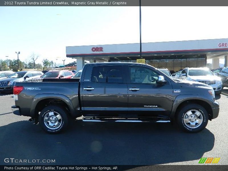 Magnetic Gray Metallic / Graphite 2012 Toyota Tundra Limited CrewMax