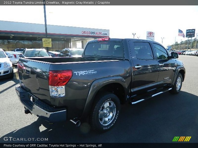 Magnetic Gray Metallic / Graphite 2012 Toyota Tundra Limited CrewMax