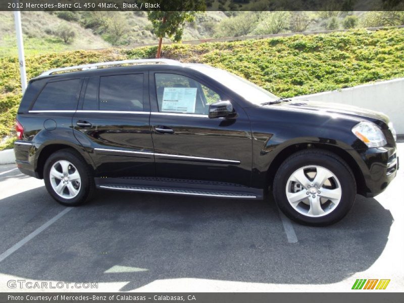 Black / Black 2012 Mercedes-Benz GL 450 4Matic