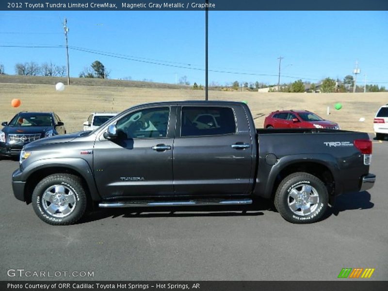 Magnetic Gray Metallic / Graphite 2012 Toyota Tundra Limited CrewMax