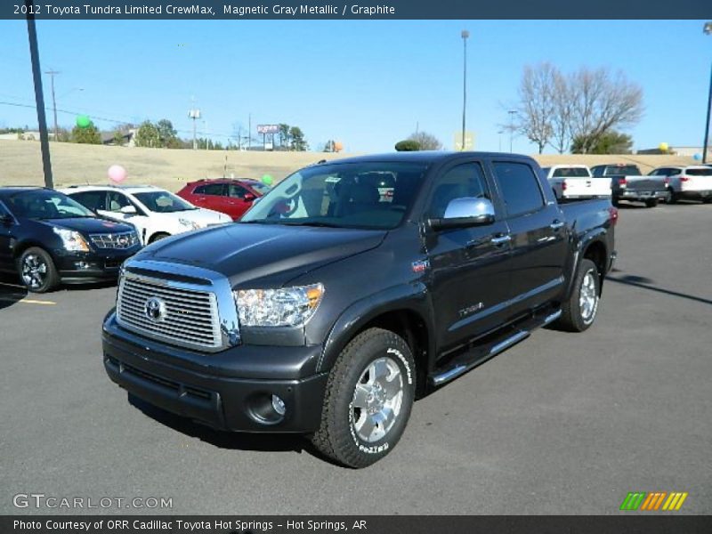 Magnetic Gray Metallic / Graphite 2012 Toyota Tundra Limited CrewMax