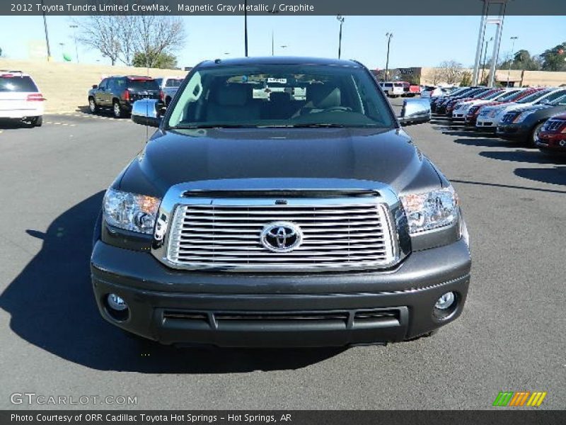 Magnetic Gray Metallic / Graphite 2012 Toyota Tundra Limited CrewMax