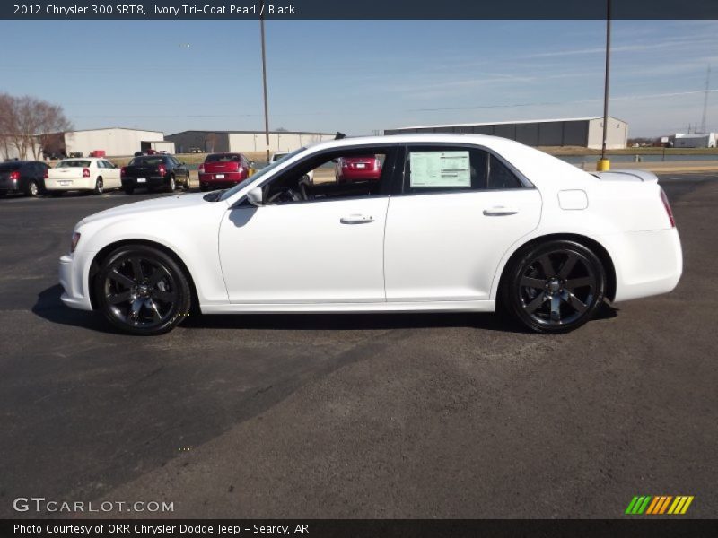  2012 300 SRT8 Ivory Tri-Coat Pearl