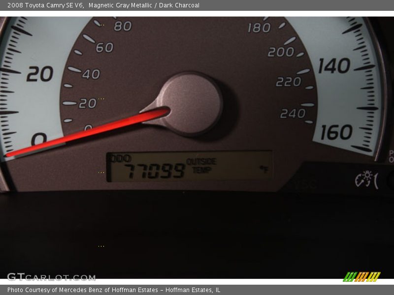 Magnetic Gray Metallic / Dark Charcoal 2008 Toyota Camry SE V6