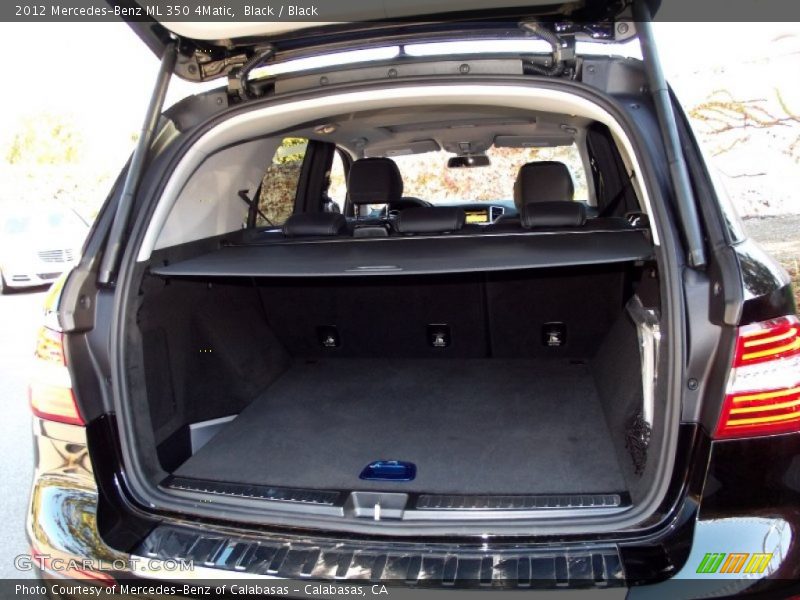Black / Black 2012 Mercedes-Benz ML 350 4Matic