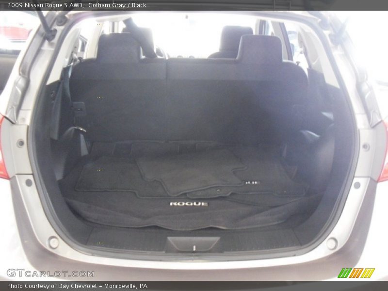 Gotham Gray / Black 2009 Nissan Rogue S AWD
