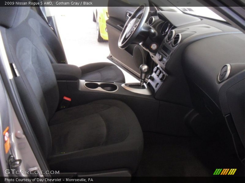 Gotham Gray / Black 2009 Nissan Rogue S AWD
