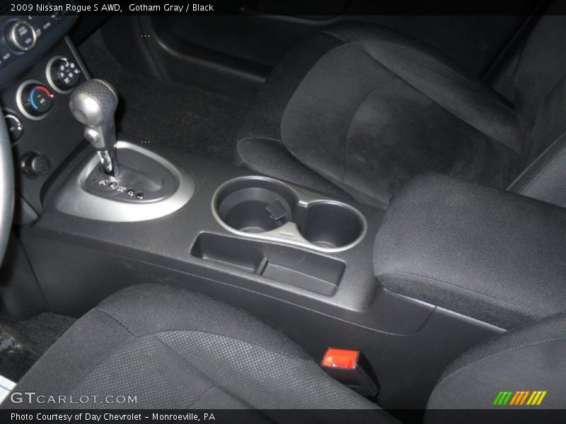 Gotham Gray / Black 2009 Nissan Rogue S AWD