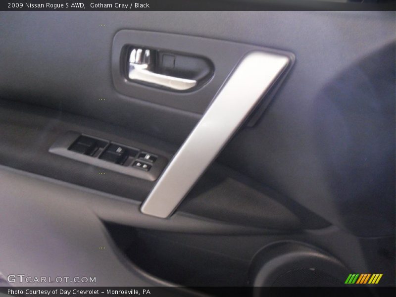Gotham Gray / Black 2009 Nissan Rogue S AWD