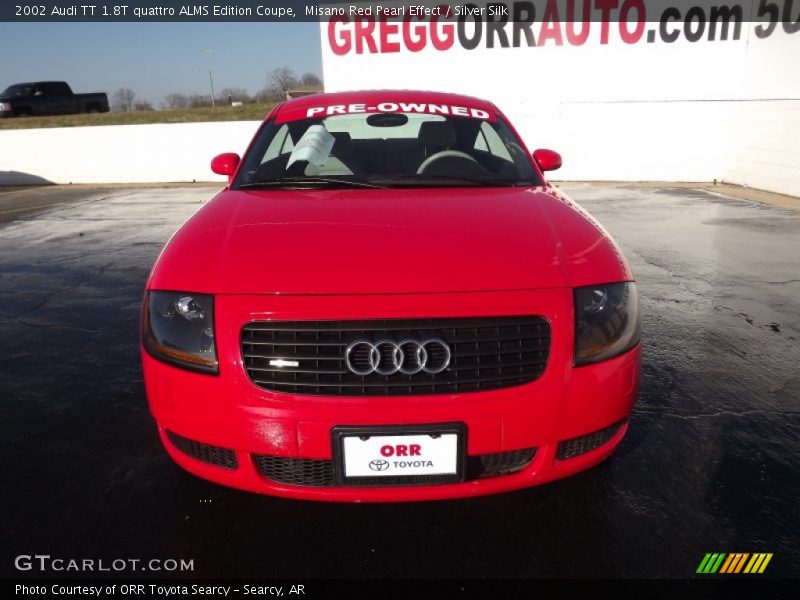 Misano Red Pearl Effect / Silver Silk 2002 Audi TT 1.8T quattro ALMS Edition Coupe