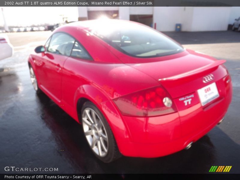 Misano Red Pearl Effect / Silver Silk 2002 Audi TT 1.8T quattro ALMS Edition Coupe