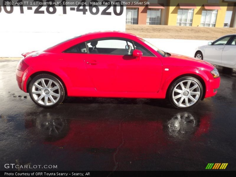 Misano Red Pearl Effect / Silver Silk 2002 Audi TT 1.8T quattro ALMS Edition Coupe