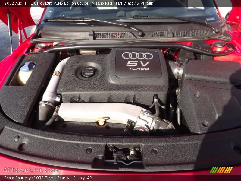  2002 TT 1.8T quattro ALMS Edition Coupe Engine - 1.8 Liter Turbocharged DOHC 20-Valve 4 Cylinder