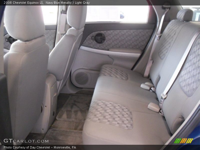 Navy Blue Metallic / Light Gray 2008 Chevrolet Equinox LS