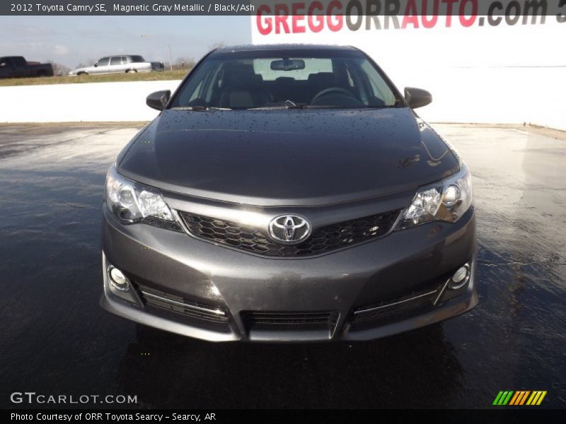 Magnetic Gray Metallic / Black/Ash 2012 Toyota Camry SE