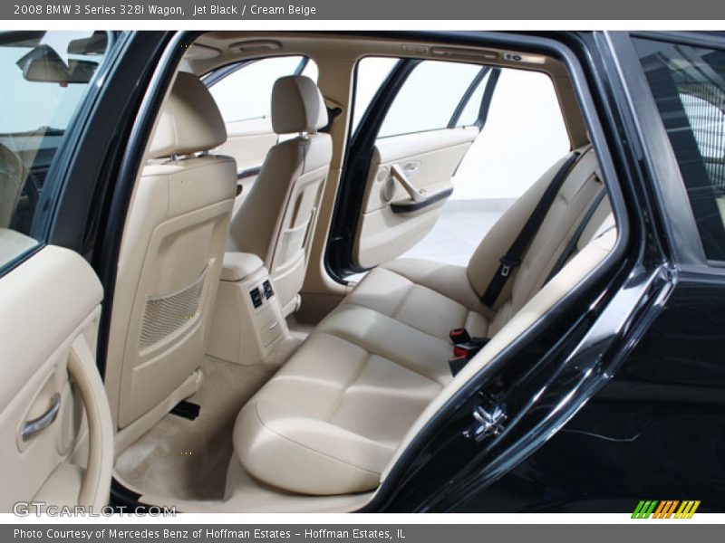 Jet Black / Cream Beige 2008 BMW 3 Series 328i Wagon