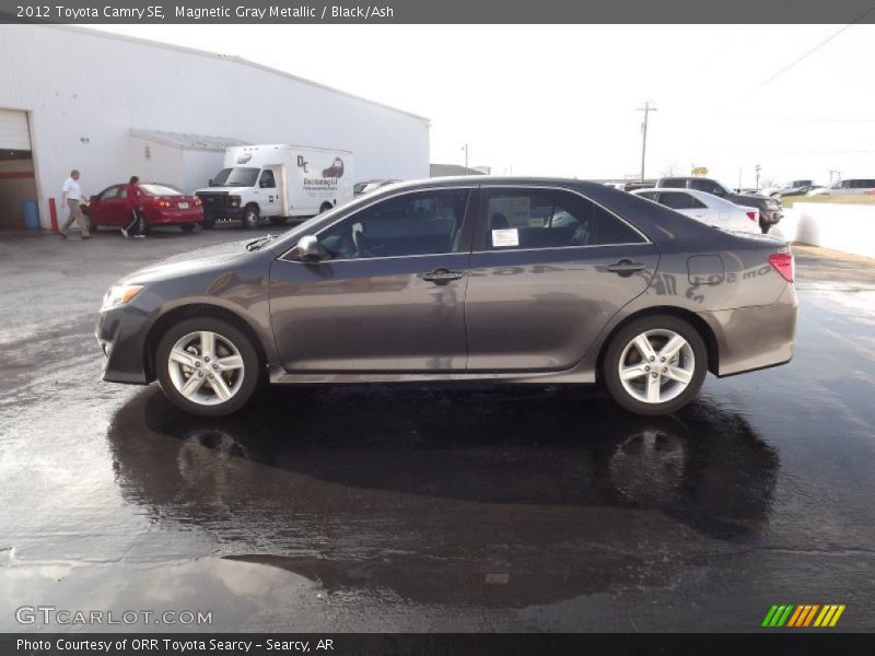 Magnetic Gray Metallic / Black/Ash 2012 Toyota Camry SE