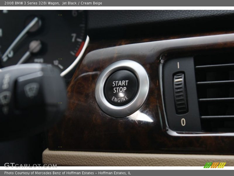 Jet Black / Cream Beige 2008 BMW 3 Series 328i Wagon