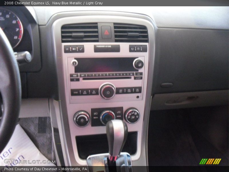 Navy Blue Metallic / Light Gray 2008 Chevrolet Equinox LS