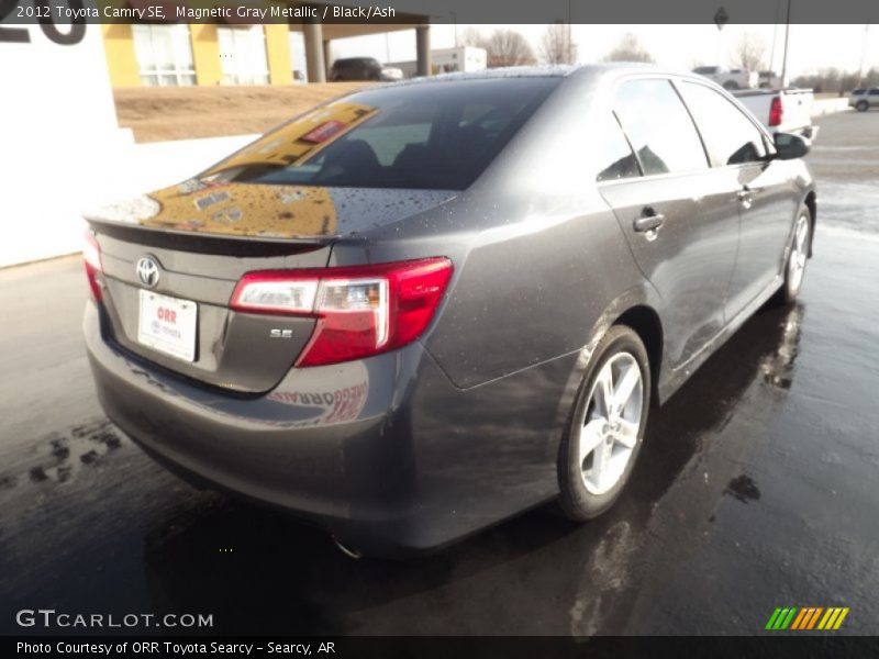Magnetic Gray Metallic / Black/Ash 2012 Toyota Camry SE