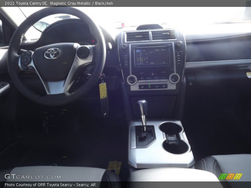 Magnetic Gray Metallic / Black/Ash 2012 Toyota Camry SE