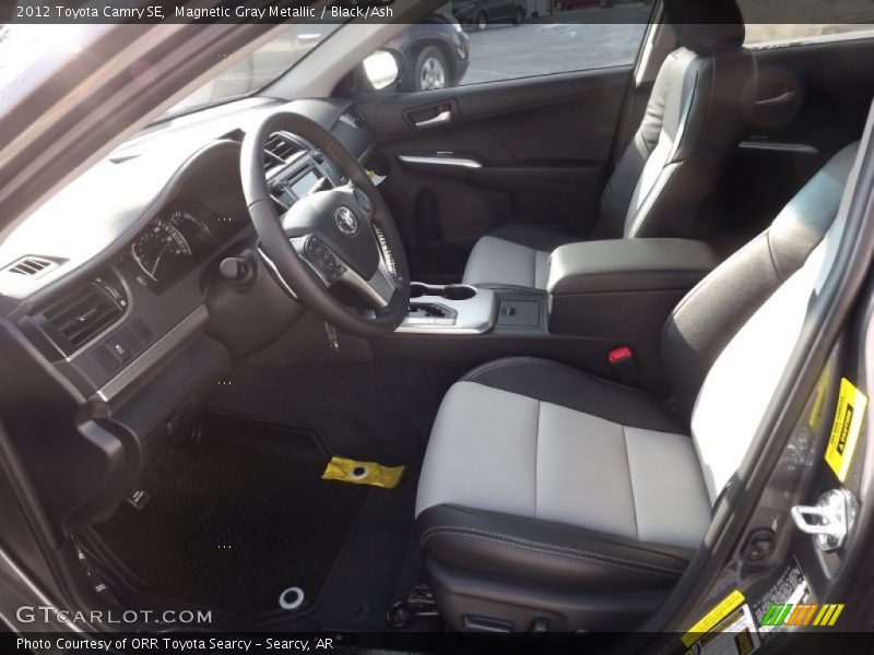 Magnetic Gray Metallic / Black/Ash 2012 Toyota Camry SE