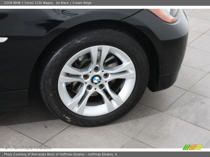 Jet Black / Cream Beige 2008 BMW 3 Series 328i Wagon