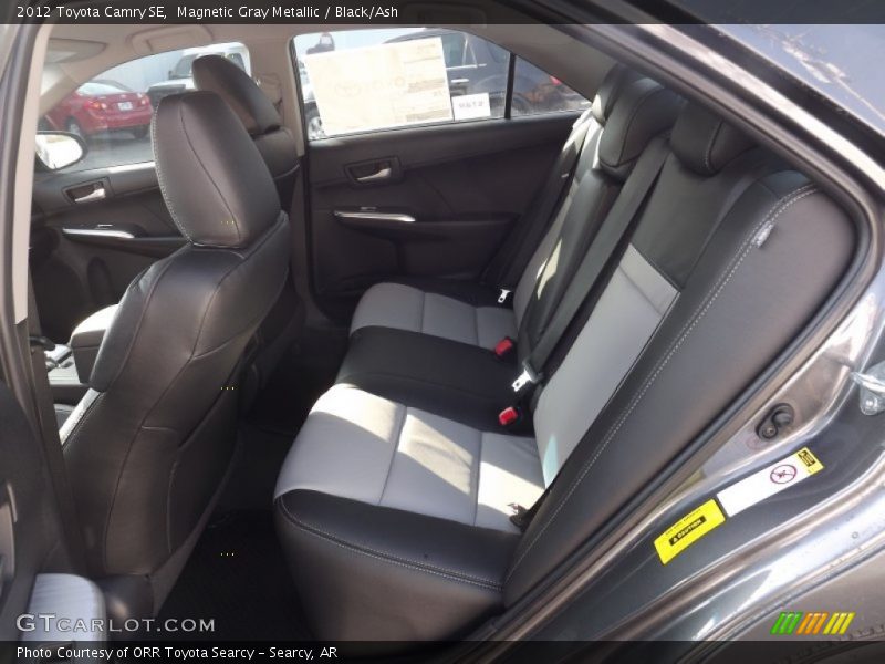 Magnetic Gray Metallic / Black/Ash 2012 Toyota Camry SE