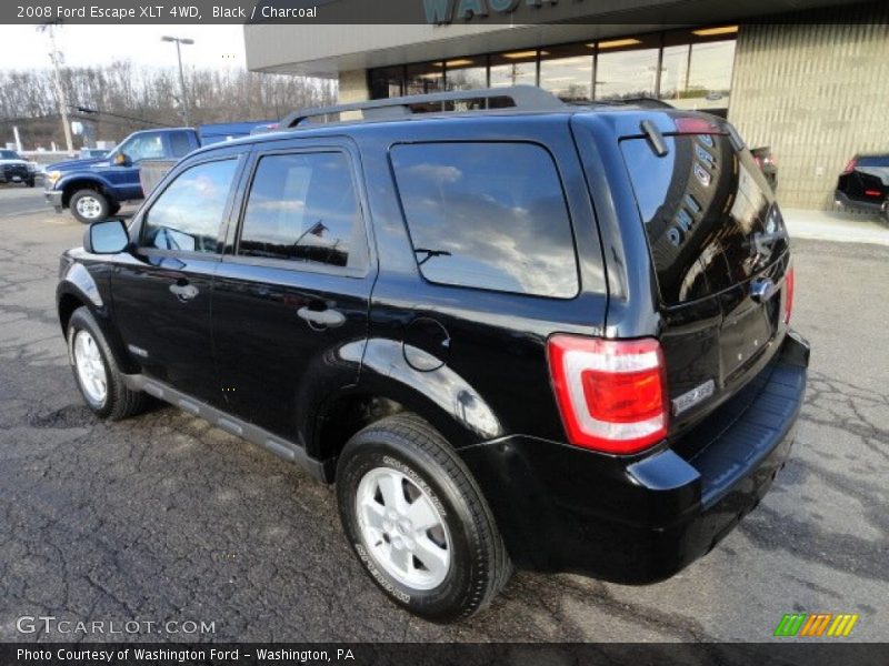 Black / Charcoal 2008 Ford Escape XLT 4WD