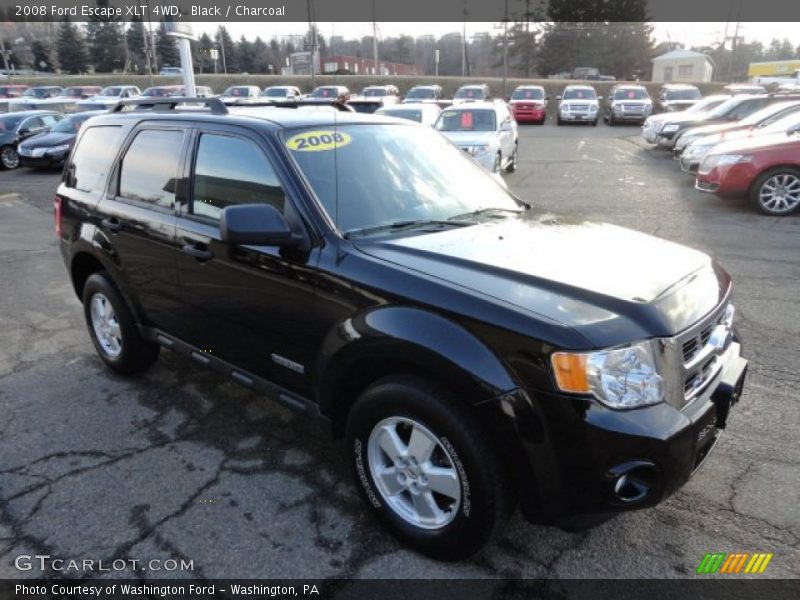 Black / Charcoal 2008 Ford Escape XLT 4WD