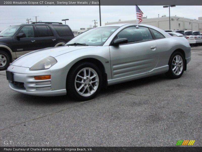 Front 3/4 View of 2000 Eclipse GT Coupe