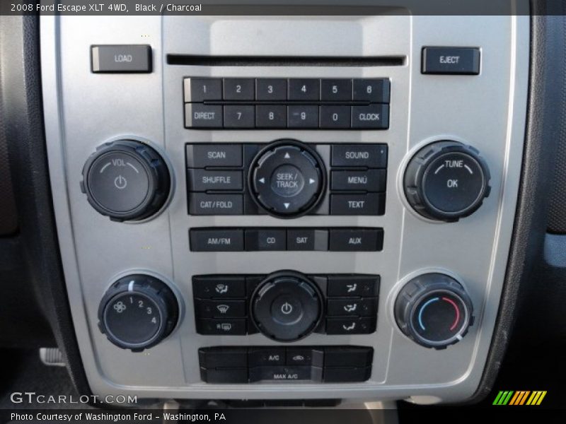 Black / Charcoal 2008 Ford Escape XLT 4WD