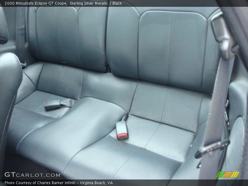 Sterling Silver Metallic / Black 2000 Mitsubishi Eclipse GT Coupe