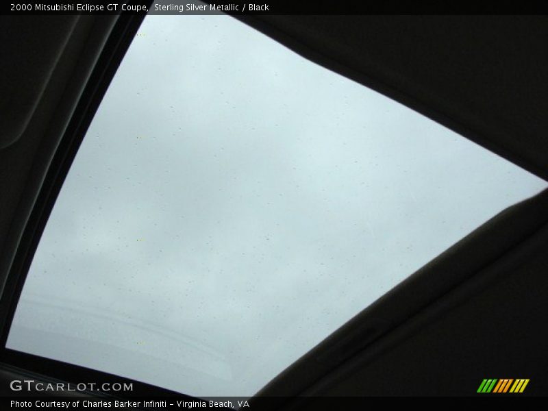 Sterling Silver Metallic / Black 2000 Mitsubishi Eclipse GT Coupe