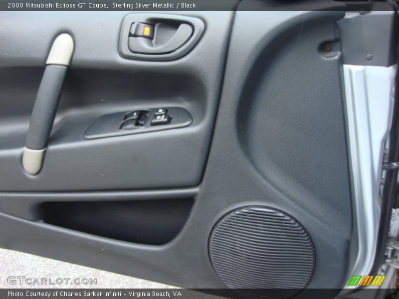 Sterling Silver Metallic / Black 2000 Mitsubishi Eclipse GT Coupe