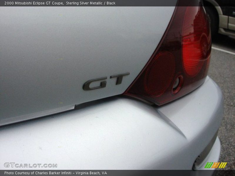 Sterling Silver Metallic / Black 2000 Mitsubishi Eclipse GT Coupe