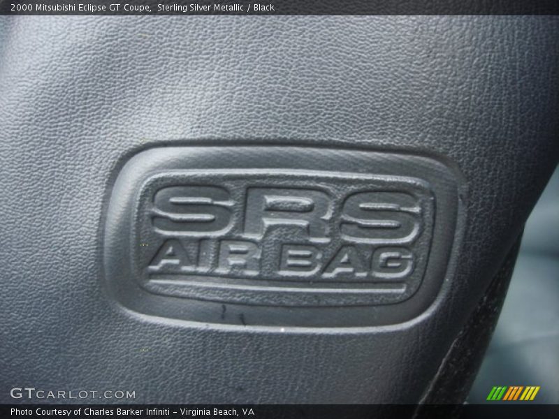 Sterling Silver Metallic / Black 2000 Mitsubishi Eclipse GT Coupe