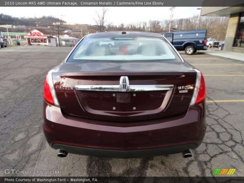 Cinnamon Metallic / Cashmere/Fine Line Ebony 2010 Lincoln MKS AWD Ultimate Package