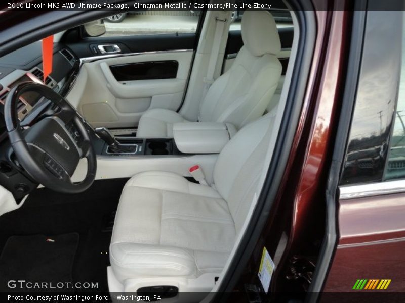 Cinnamon Metallic / Cashmere/Fine Line Ebony 2010 Lincoln MKS AWD Ultimate Package