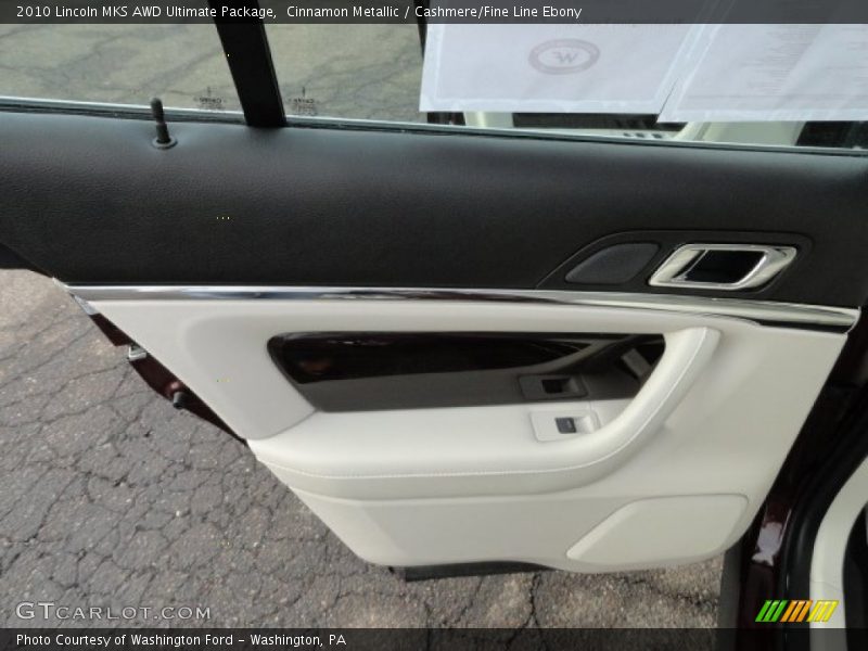 Cinnamon Metallic / Cashmere/Fine Line Ebony 2010 Lincoln MKS AWD Ultimate Package
