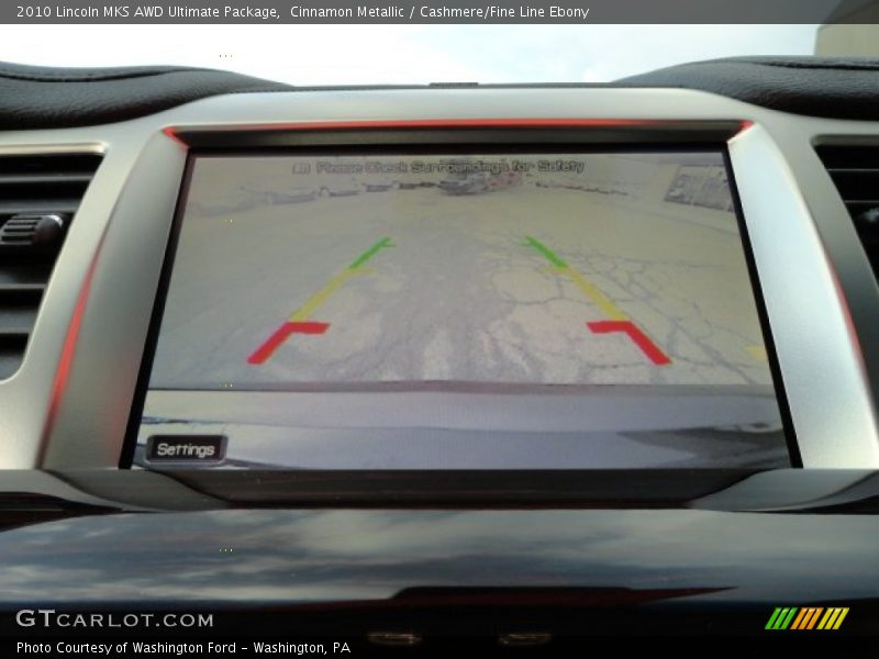 Cinnamon Metallic / Cashmere/Fine Line Ebony 2010 Lincoln MKS AWD Ultimate Package