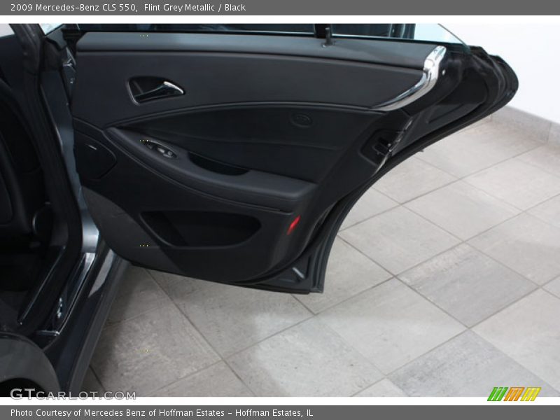 Flint Grey Metallic / Black 2009 Mercedes-Benz CLS 550