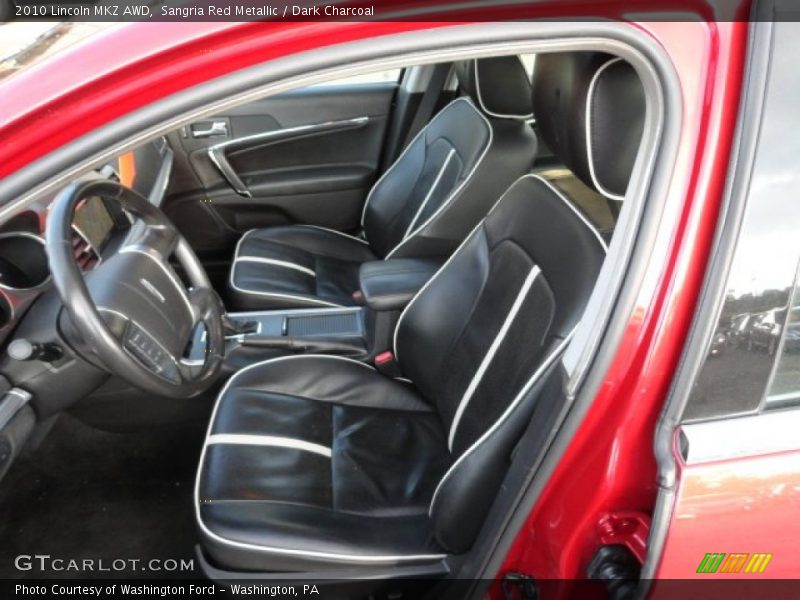 Sangria Red Metallic / Dark Charcoal 2010 Lincoln MKZ AWD