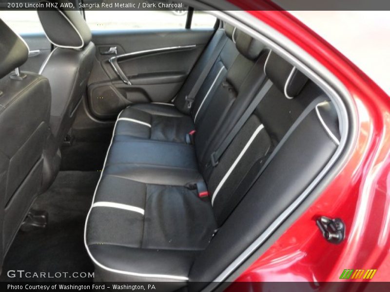 Sangria Red Metallic / Dark Charcoal 2010 Lincoln MKZ AWD