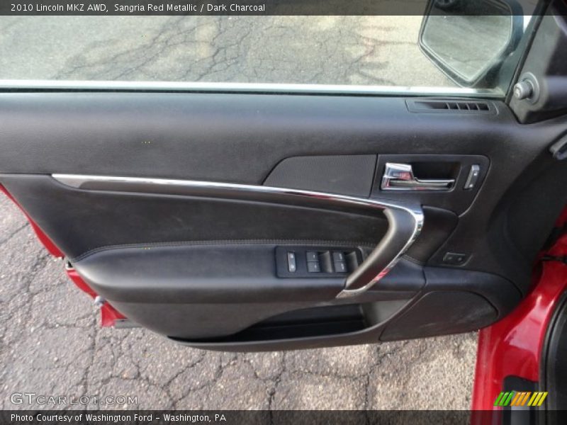 Sangria Red Metallic / Dark Charcoal 2010 Lincoln MKZ AWD