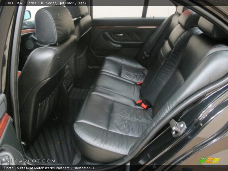 Jet Black / Black 2001 BMW 5 Series 530i Sedan