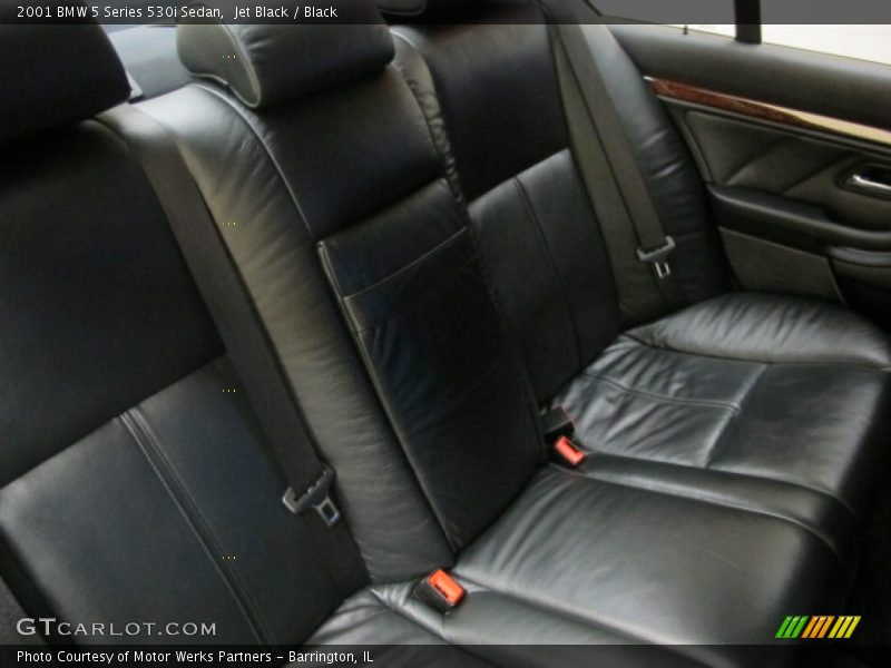 Jet Black / Black 2001 BMW 5 Series 530i Sedan
